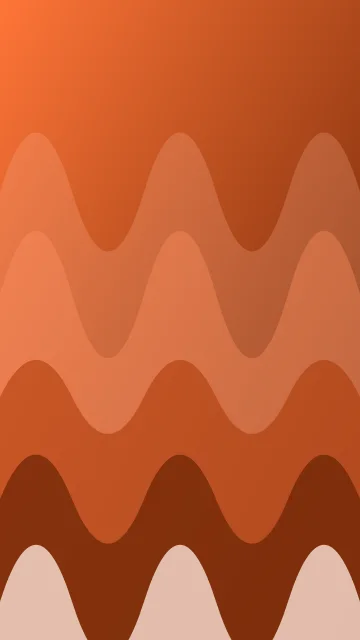 Atomic Tangerine waves phone wallpaper — free HD atomic tangerine mobile wallpaper 1080x1920