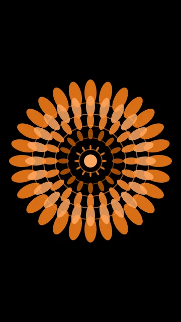Autumn Ember mandala phone wallpaper — free HD autumn ember mobile wallpaper 1080x1920