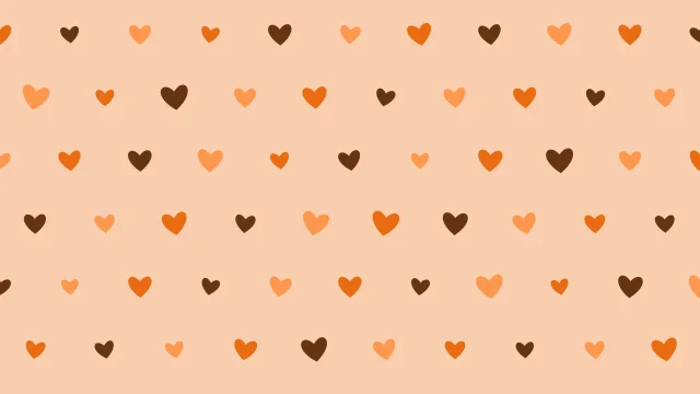 Autumn Leaf hearts background — free HD autumn leaf color wallpaper 1920x1080