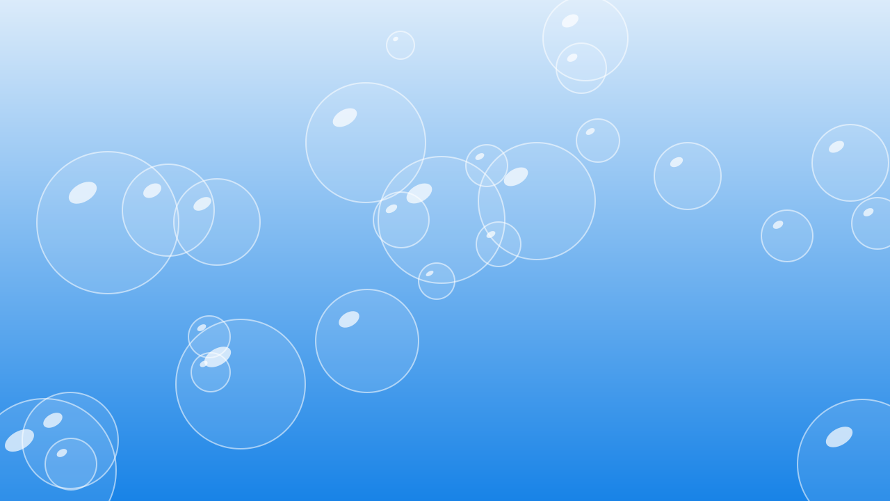 Azure 100 bubbles background — free HD azure 100 color wallpaper 1920x1080