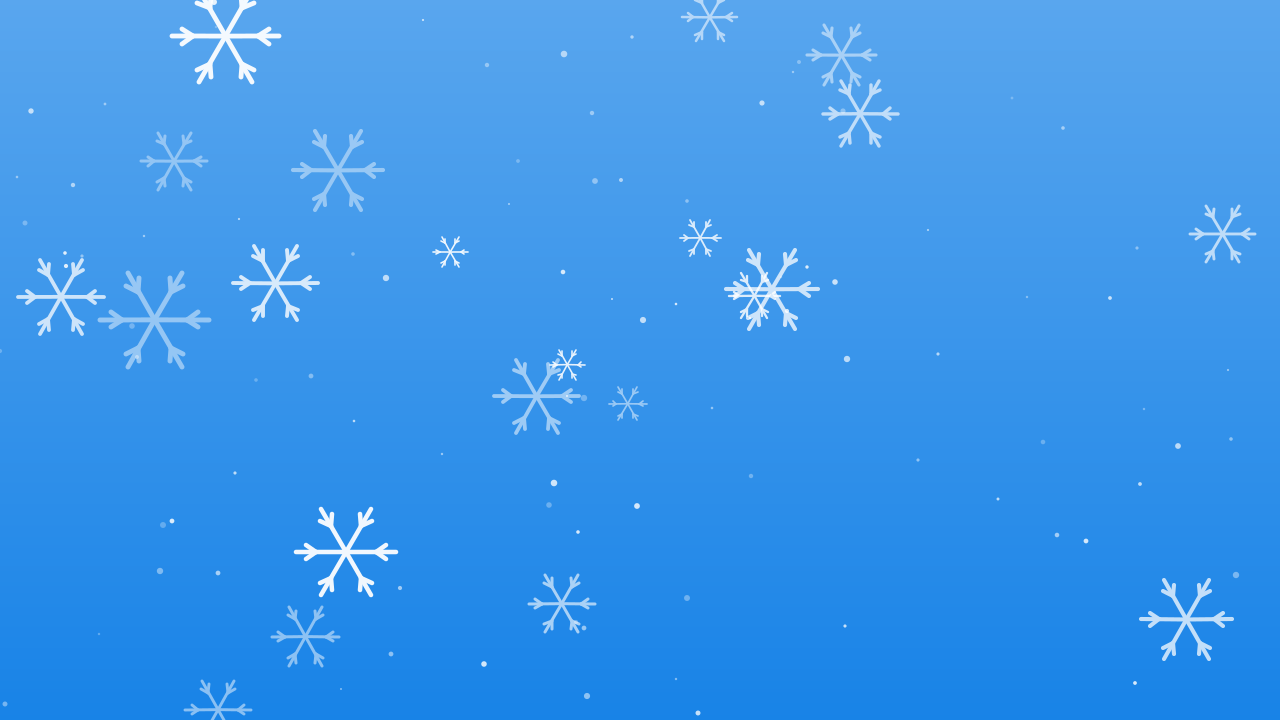 Azure 100 snowflake background — free HD azure 100 color wallpaper 1920x1080