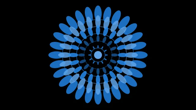 Azure 600 mandala desktop wallpaper — free 4K azure 600 wallpaper 3840x2160