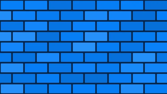 Azure Blue brick background — free HD azure blue color wallpaper 1920x1080
