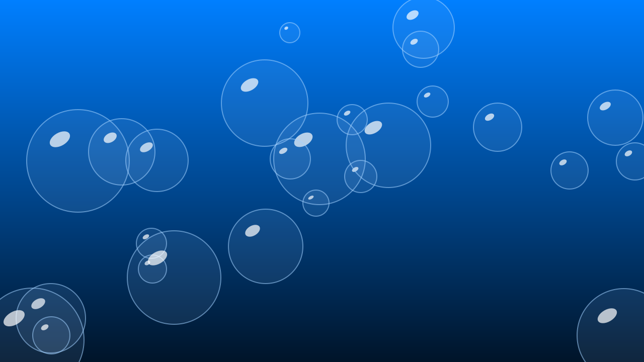 Azure Blue bubbles background — free HD azure blue color wallpaper 1920x1080