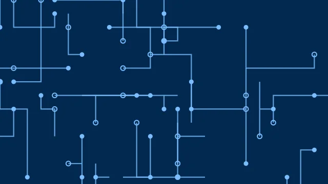Azure Blue circuit board background — free HD azure blue color wallpaper 1920x1080