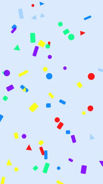 Azure Blue confetti phone wallpaper — free HD azure blue mobile wallpaper 1080x1920
