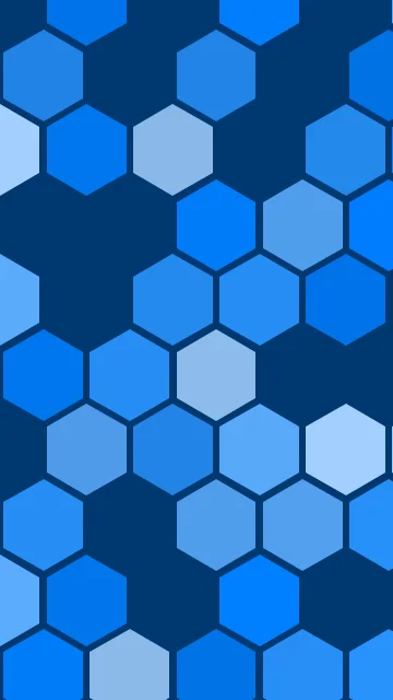 Azure Blue hexagon phone wallpaper — free HD azure blue mobile wallpaper 1080x1920
