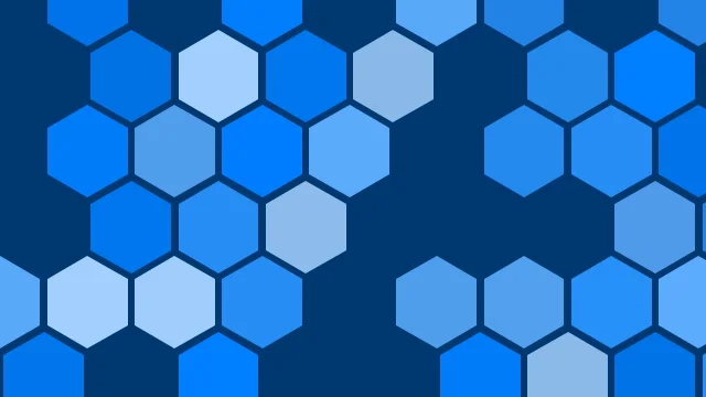 Azure Blue hexagon background — free HD azure blue color wallpaper 1920x1080