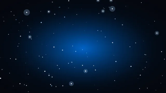 Azure Blue starry background — free HD azure blue color wallpaper 1920x1080