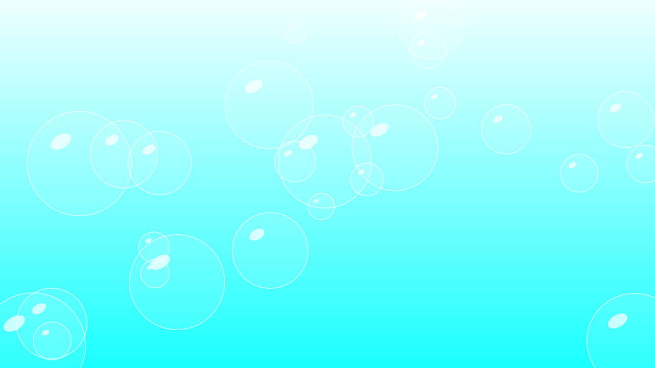 Azure bubbles background — free HD azure color wallpaper 1920x1080