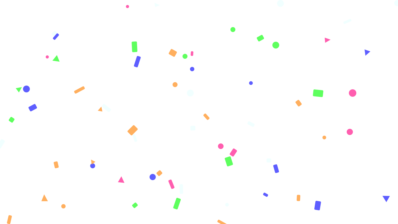 Azure confetti background — free HD azure color wallpaper 1920x1080
