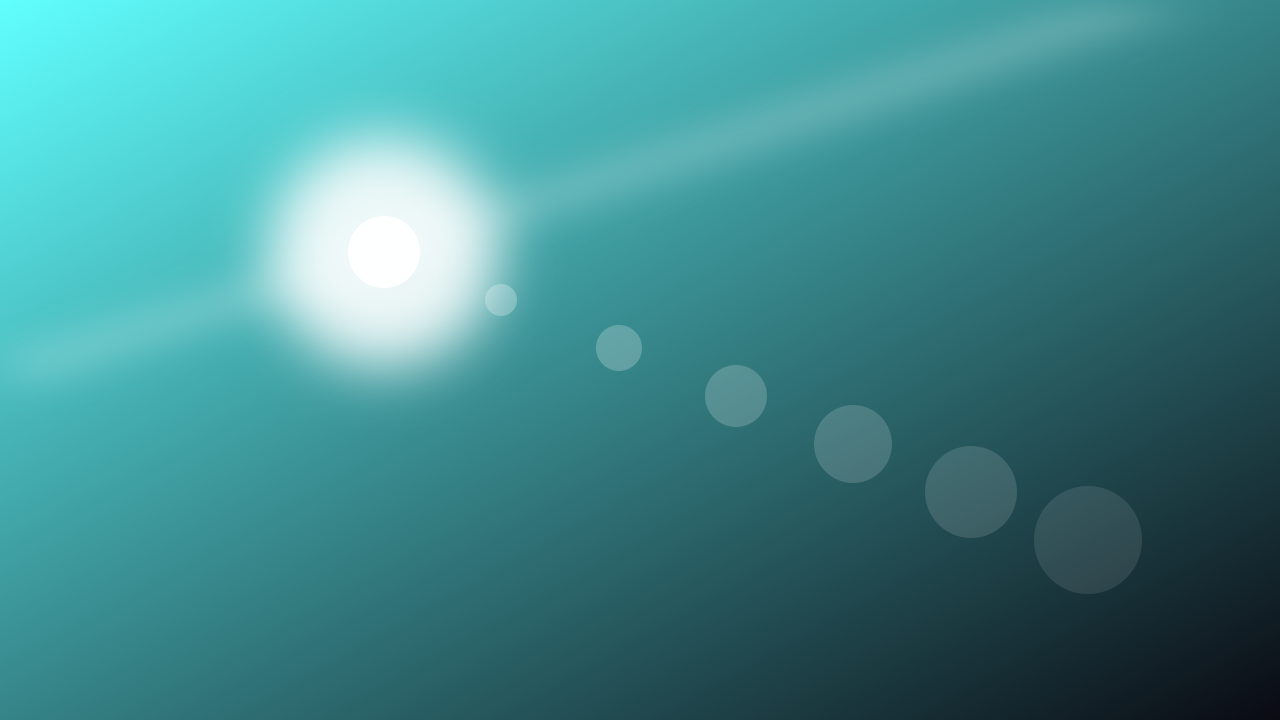 Azure lens flare background — free HD azure color wallpaper 1920x1080