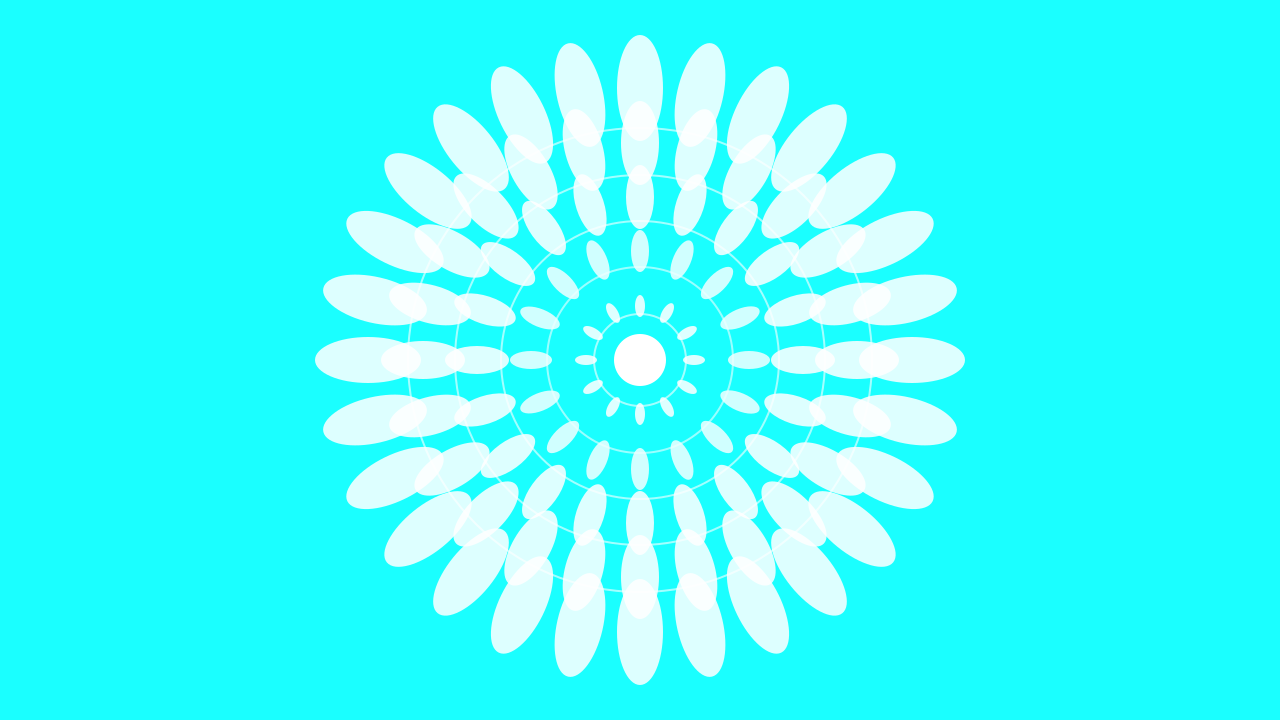 Azure mandala background — free HD azure color wallpaper 1920x1080