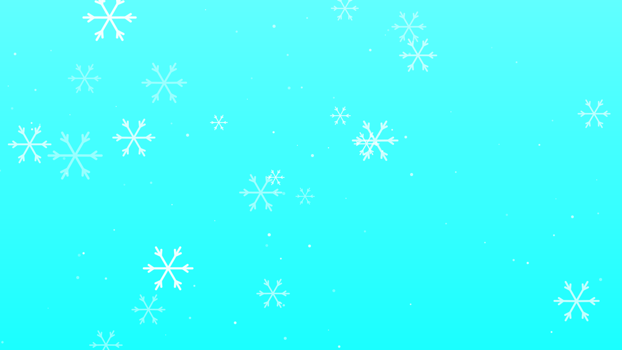 Azure snowflake background — free HD azure color wallpaper 1920x1080