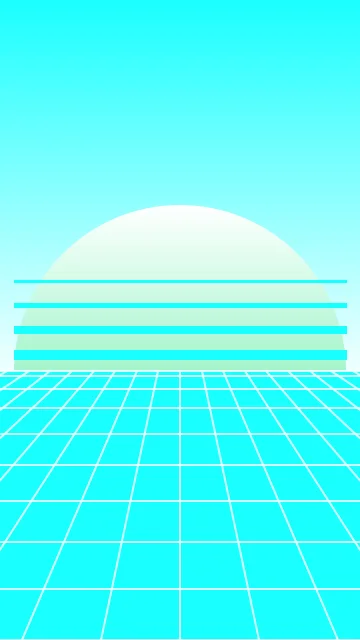 Azure vaporwave phone wallpaper — free HD azure mobile wallpaper 1080x1920