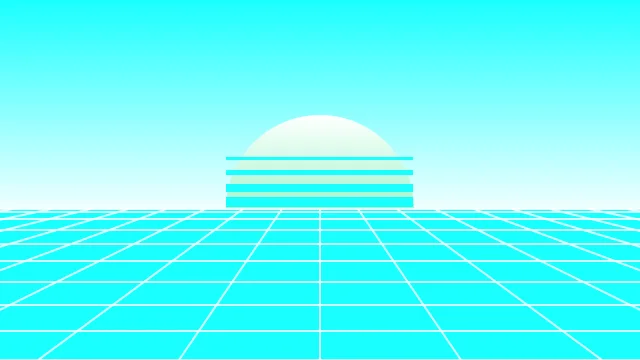 Azure vaporwave desktop wallpaper — free 4K azure wallpaper 3840x2160