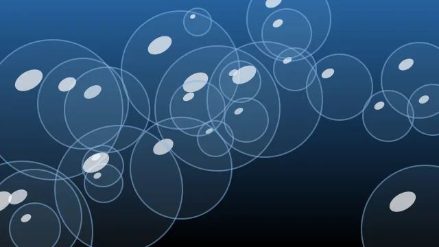 Baltic Blue bubbles background — free HD baltic blue color wallpaper 1920x1080