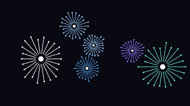Baltic Blue fireworks background — free HD baltic blue color wallpaper 1920x1080