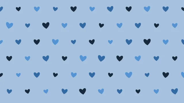 Baltic Blue hearts background — free HD baltic blue color wallpaper 1920x1080