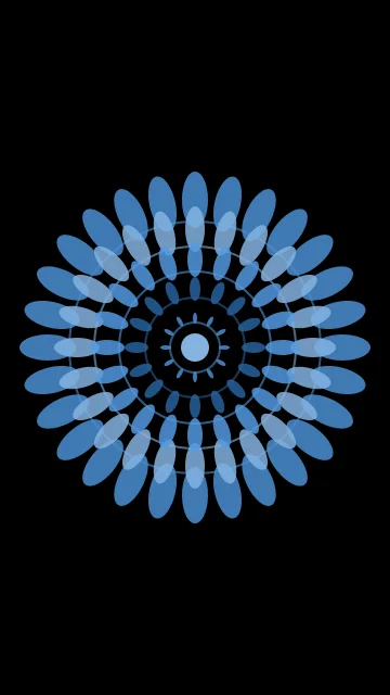Baltic Blue mandala phone wallpaper — free HD baltic blue mobile wallpaper 1080x1920