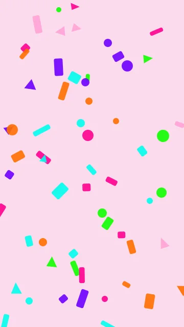 Barbie Pink confetti phone wallpaper — free HD barbie pink mobile wallpaper 1080x1920
