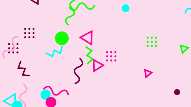 Barbie Pink memphis background — free HD barbie pink color wallpaper 1920x1080