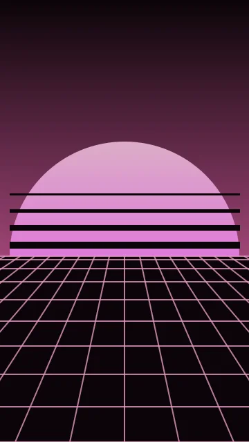 Berry Blush vaporwave phone wallpaper — free HD berry blush mobile wallpaper 1080x1920