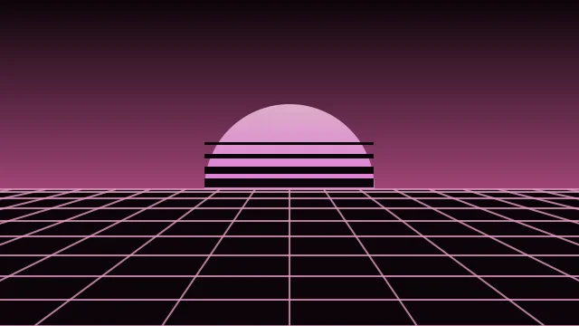 Berry Blush vaporwave background — free HD berry blush color wallpaper 1920x1080