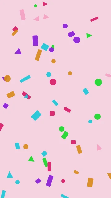 Berry Lipstick confetti phone wallpaper — free HD berry lipstick mobile wallpaper 1080x1920