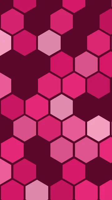 Berry Lipstick hexagon phone wallpaper — free HD berry lipstick mobile wallpaper 1080x1920