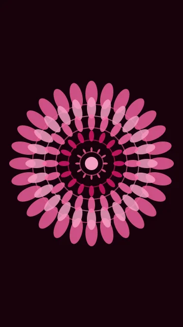 Berry Lipstick mandala phone wallpaper — free HD berry lipstick mobile wallpaper 1080x1920