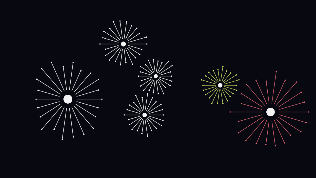 Bisque fireworks background — free HD bisque color wallpaper 1920x1080