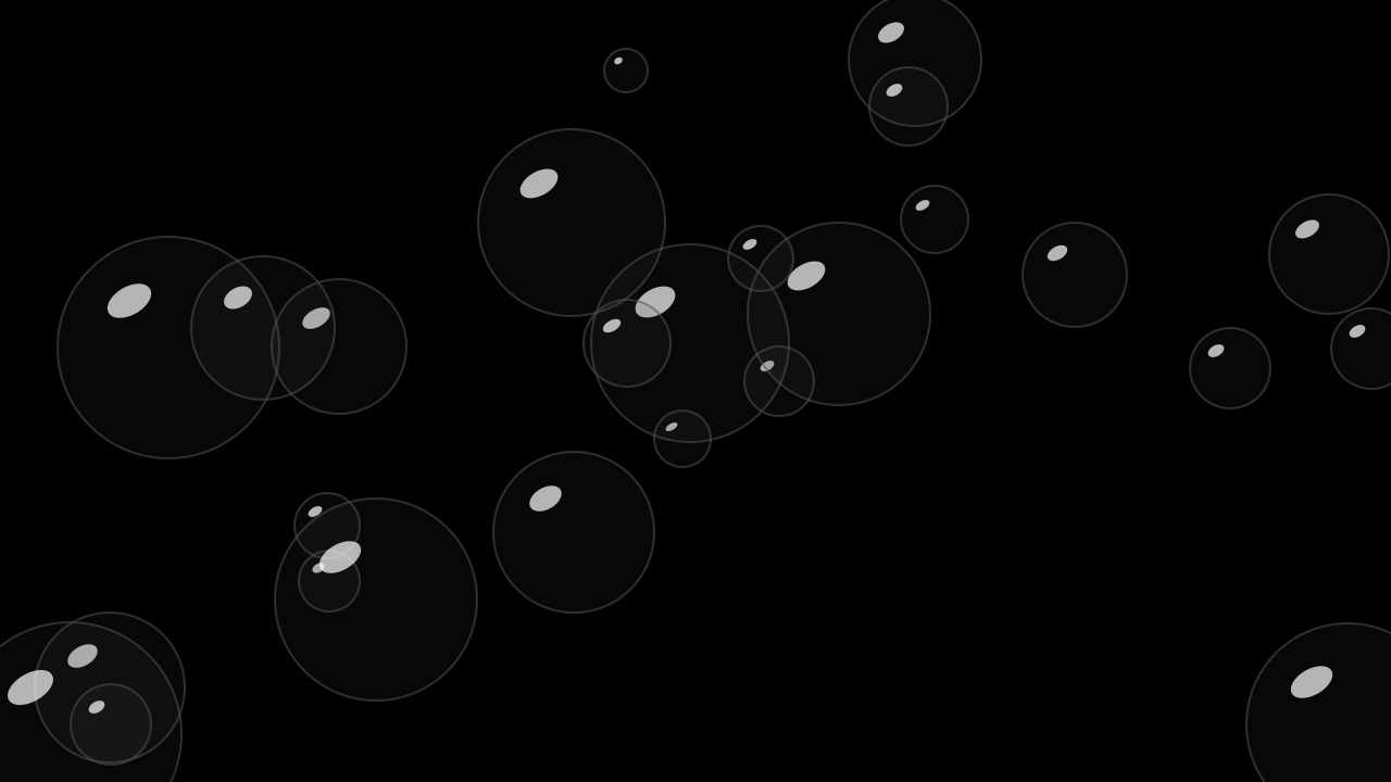 Black bubbles background — free HD black color wallpaper 1920x1080