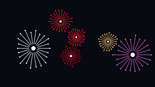 Black Cherry fireworks background — free HD black cherry color wallpaper 1920x1080