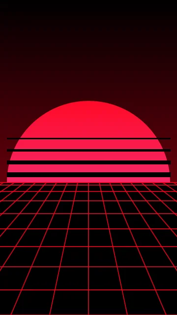 Black Cherry vaporwave phone wallpaper — free HD black cherry mobile wallpaper 1080x1920