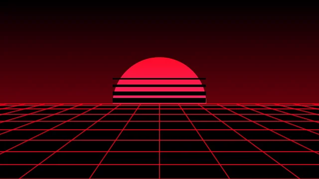 Black Cherry vaporwave background — free HD black cherry color wallpaper 1920x1080