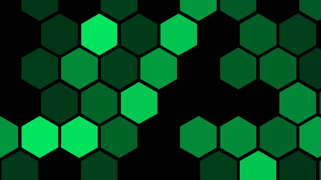 Black Forest hexagon background — free HD black forest color wallpaper 1920x1080