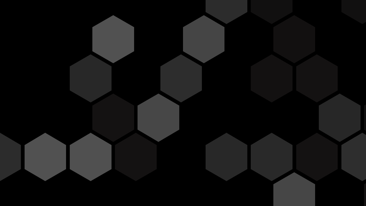 Black hexagon background — free HD black color wallpaper 1920x1080