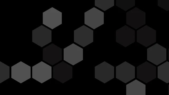 Black hexagon background — free HD black color wallpaper 1920x1080