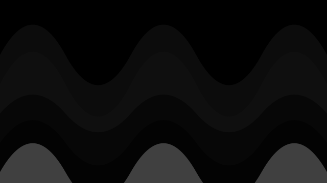 Black waves background — free HD black color wallpaper 1920x1080