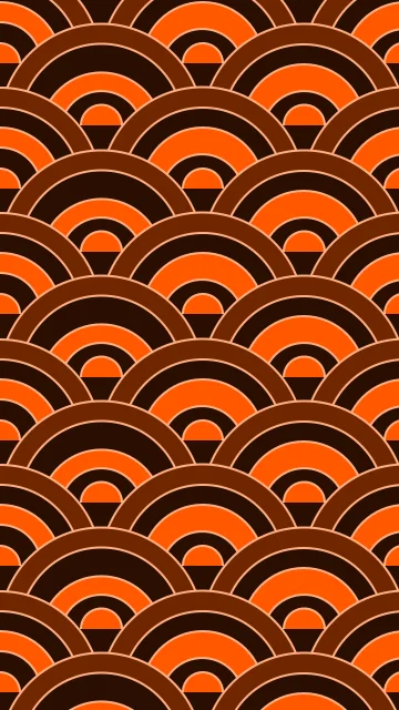 Blaze Orange artdeco phone wallpaper — free HD blaze orange mobile wallpaper 1080x1920