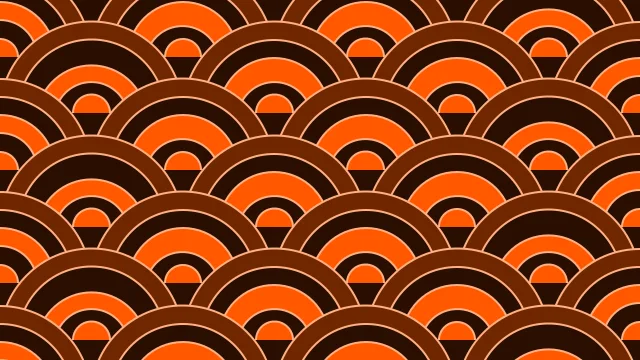 Blaze Orange art deco background — free HD blaze orange color wallpaper 1920x1080