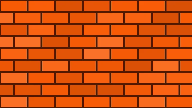 Blaze Orange brick background — free HD blaze orange color wallpaper 1920x1080