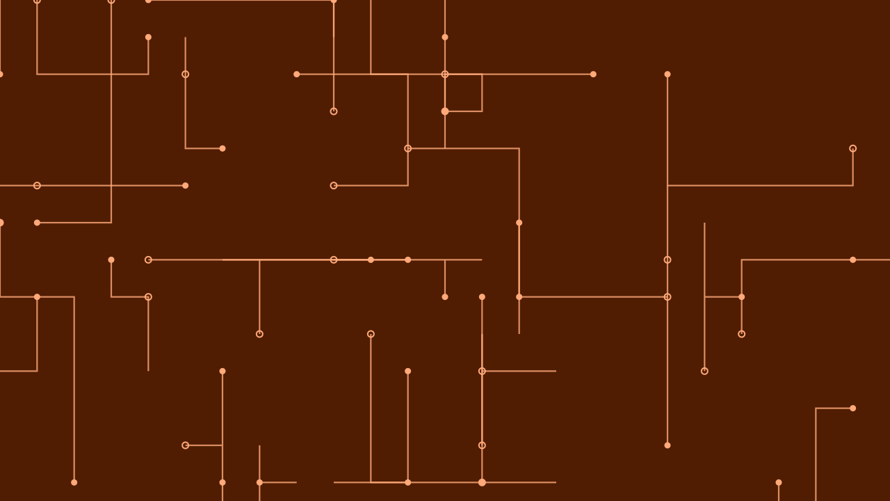 Blaze Orange circuit board background — free HD blaze orange color wallpaper 1920x1080