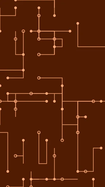 Blaze Orange circuit phone wallpaper — free HD blaze orange mobile wallpaper 1080x1920