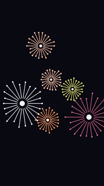 Blaze Orange fireworks phone wallpaper — free HD blaze orange mobile wallpaper 1080x1920