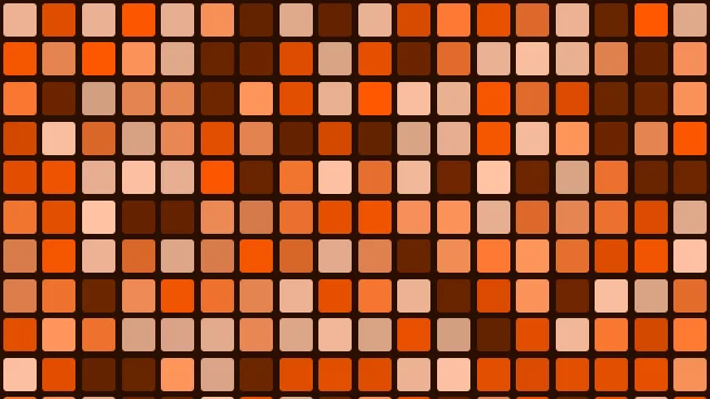 Blaze Orange mosaic background — free HD blaze orange color wallpaper 1920x1080
