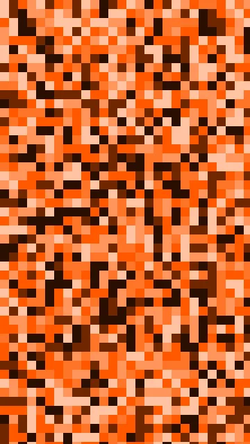 Blaze Orange pixel phone wallpaper — free HD blaze orange mobile wallpaper 1080x1920