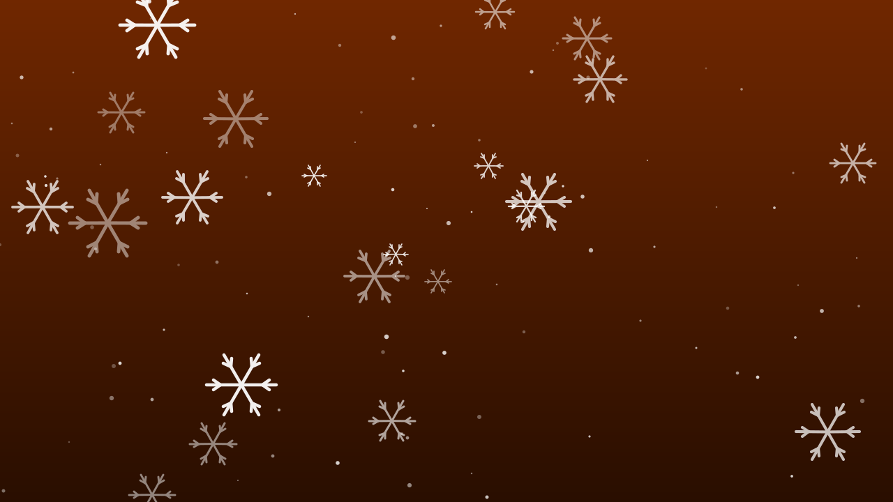 Blaze Orange snowflake background — free HD blaze orange color wallpaper 1920x1080