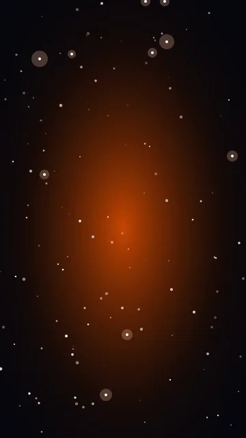 Blaze Orange stars phone wallpaper — free HD blaze orange mobile wallpaper 1080x1920